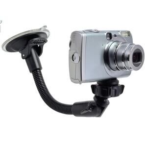 Windshield Suction Car Mount | Flexible Positioning with Swivel Ball Adapter